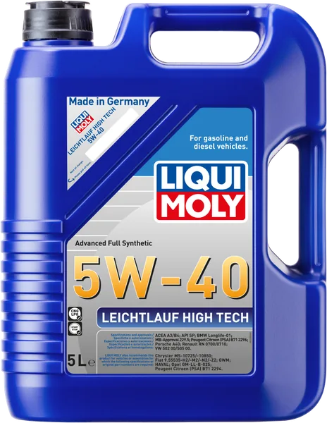 LIQUI MOLY Leichtlauf High Tech 5W-40 5 L