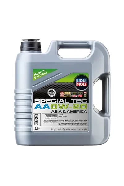 Liqui Moly 0W-20 Motor Yağı Special Tec AA 4 L