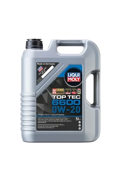 Liqui Moly 0W-20 Motor Yağı Top Tec 6600 5 L