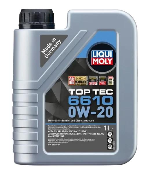 Liqui Moly 0W-20 Motor Yağı Top Tec 6610 1 L