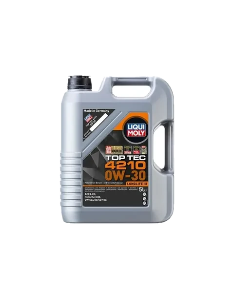Liqui Moly 0W-30 VW Motor Yağı Tam Sentetik TOP TEC 4210 5 L