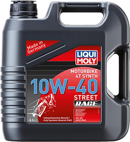 Liqui Moly 10W-40 4T RACE Motosiklet Tam Sentetik Motor Yağı 4 L