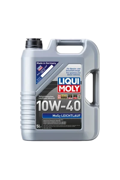 Liqui Moly 10W-40 Motor Yağı Kısmi Sentetik MoS2'li LEICHTLAUF 5 L