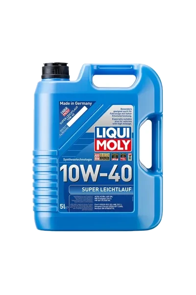 Liqui Moly 10W-40 Motor Yağı Süper Sentetik SUPER LEICHTLAUF 5 L
