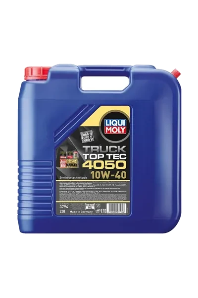 Liqui Moly 10W-40 Top Tec Truck 4050 Motor Yağı 20 L