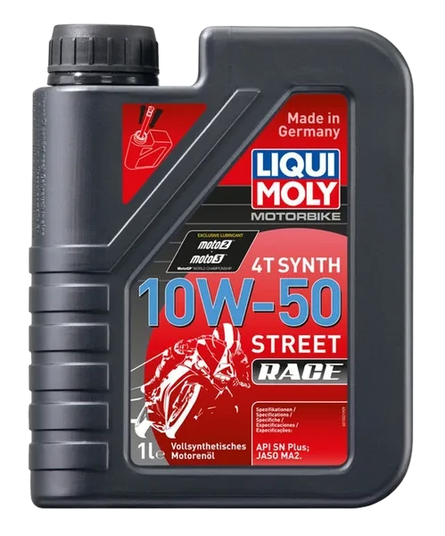 Liqui Moly 10W-50 4T RACE Motosiklet Tam Sentetik Motor Yağı 1 L