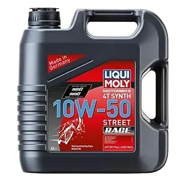 Liqui Moly 10W-50 4T RACE Motosiklet Tam Sentetik Motor Yağı 4 L