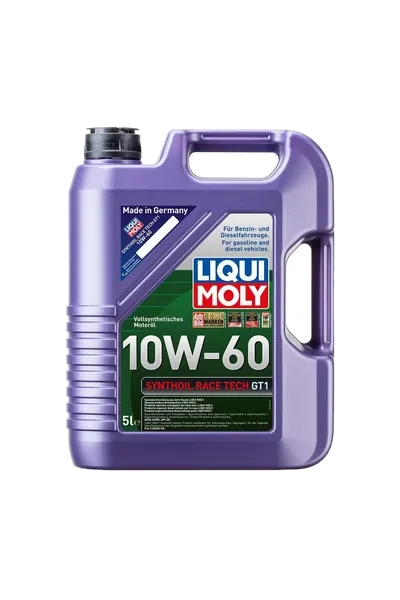 Liqui Moly 10W-60 Motor Yağı Synthoil Race Tech GT1 5 L