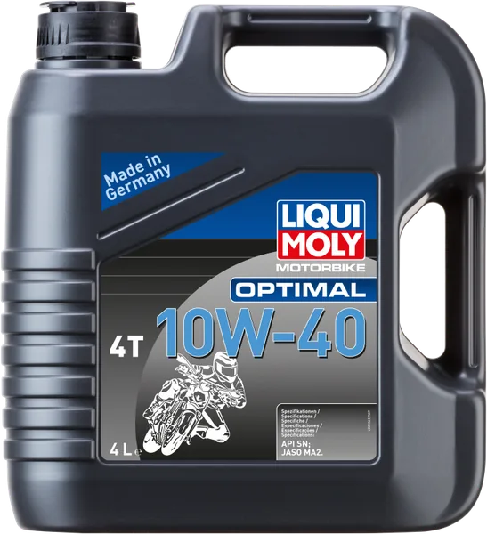 Liqui Moly 4t 10W-40 Motorbike Optimal Mineral Motor Yagi 4 L