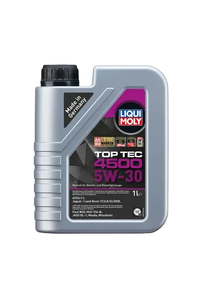 Liqui Moly 5W-30 Motor Yağı Tam Sentetik TOP TEC 4500 1 L