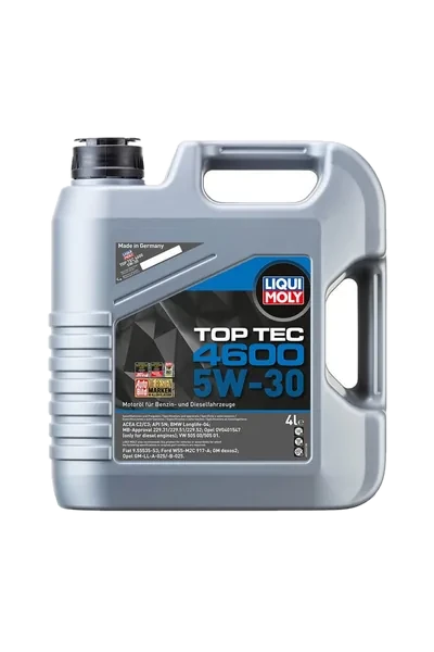 Liqui Moly 5W-30 Motor Yağı Tam Sentetik TOP TEC 4600 4 L