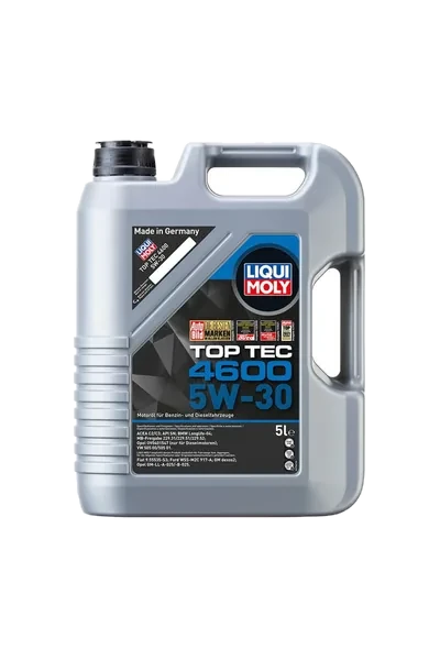 Liqui Moly 5W-30 Motor Yağı Tam Sentetik TOP TEC 4600 5 L