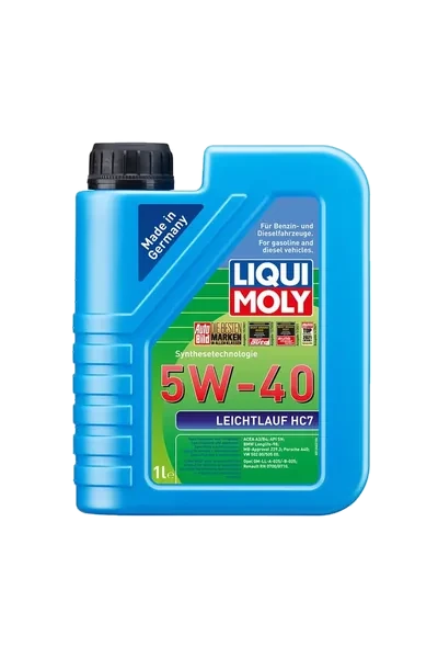 Liqui Moly 5W-40 Motor Yağı Sentetik LEICHTLAUF HC7 1 L