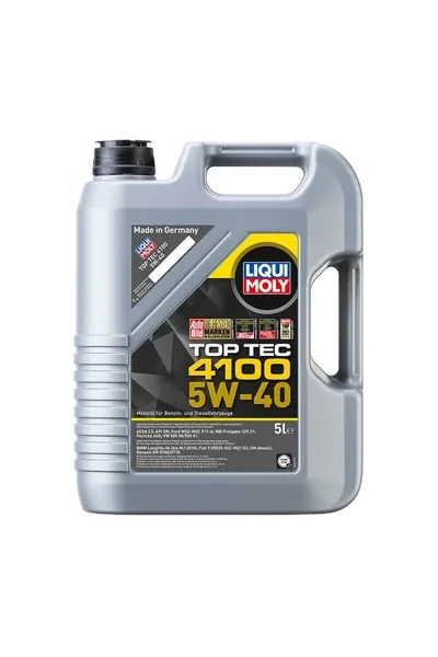 Liqui Moly 5W-40 Motor Yağı TOP TEC 4100 Tam Sentetik 5 L