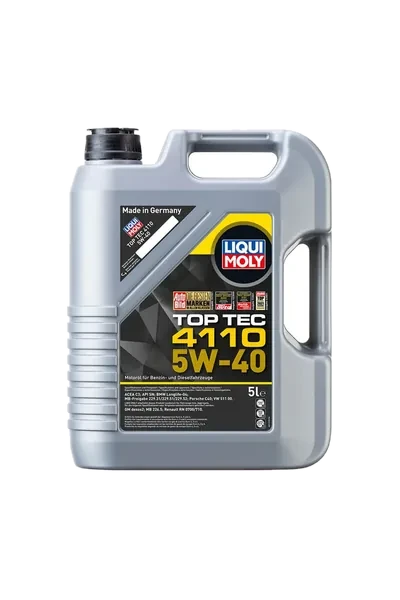 Liqui Moly 5W-40 Motor Yağı TOP TEC 4110 Tam Sentetik 5 L