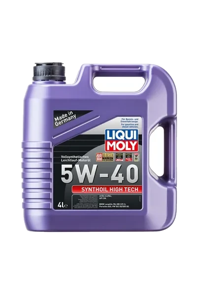 Liqui Moly 5W-40 Synthoil High Tech Tam Sentetik Motor Yağı 4 L