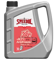 SPEEDOL Kullanıma Hazır Organik Kırmızı Antifriz (-40 ºC)
