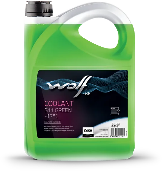 WOLF COOLANT G11 GREEN -17°C