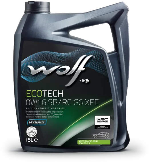 WOLF ECOTECH 0W16 SP/RC G6 XFE