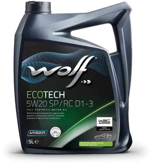 WOLF ECOTECH 5W20 SP/RC D1-3