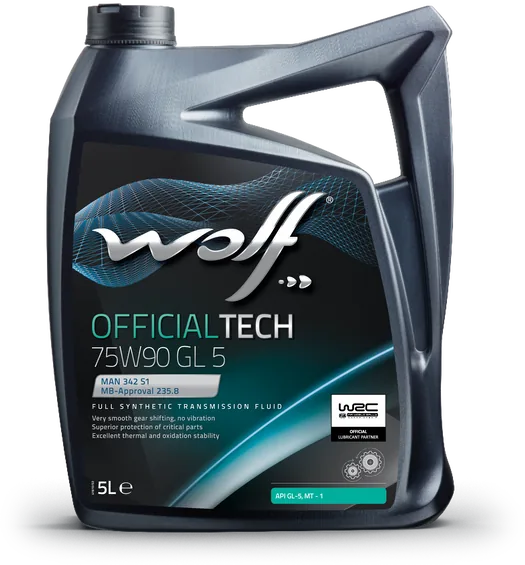 WOLF OFFICIAL TECH 75W90 GL 5