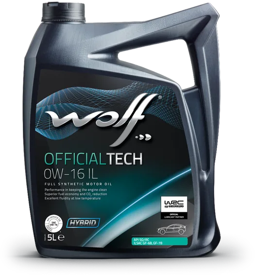 WOLF OFFICIALTECH 0W-16 IL