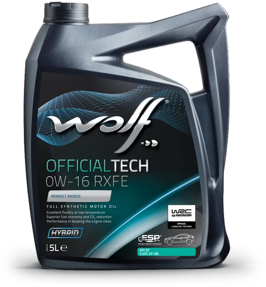 WOLF OFFICIALTECH 0W-16 RXFE
