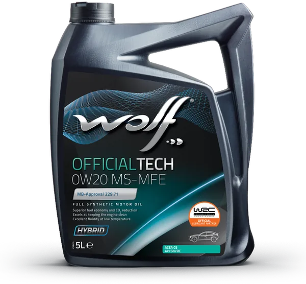 WOLF OFFICIALTECH 0W20 MS-MFE