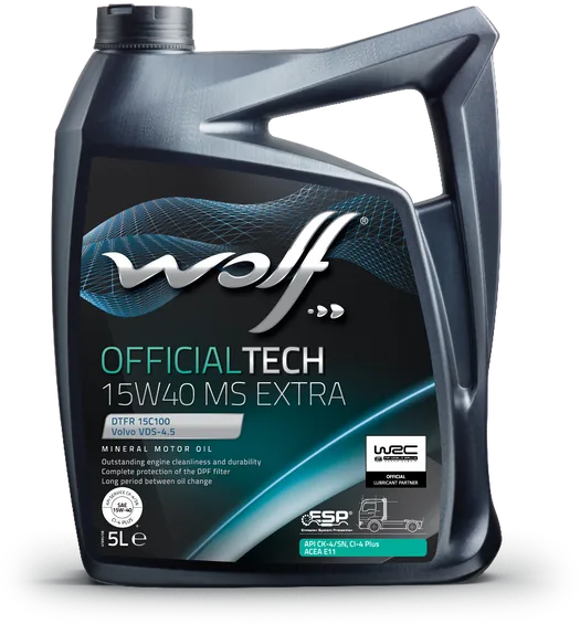 WOLF OFFICIALTECH 15W40 MS EXTRA