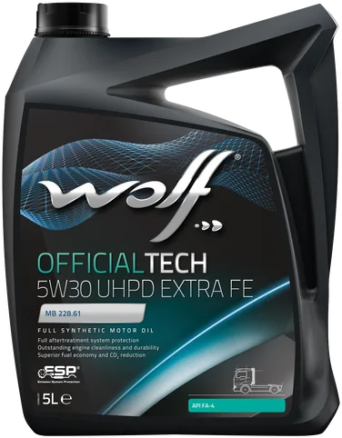 WOLF OFFICIALTECH 5W30 UHPD EXTRA FE